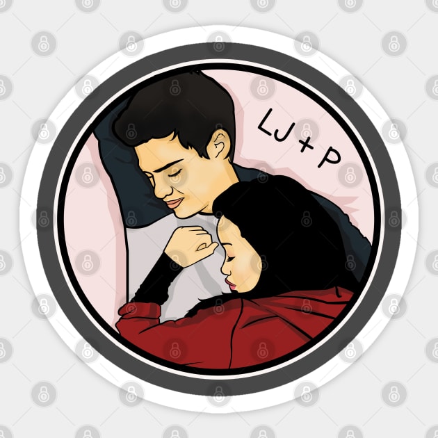 Peter Kavinsky and Lara Jean Covey Sticker by FandomFeelsPH07